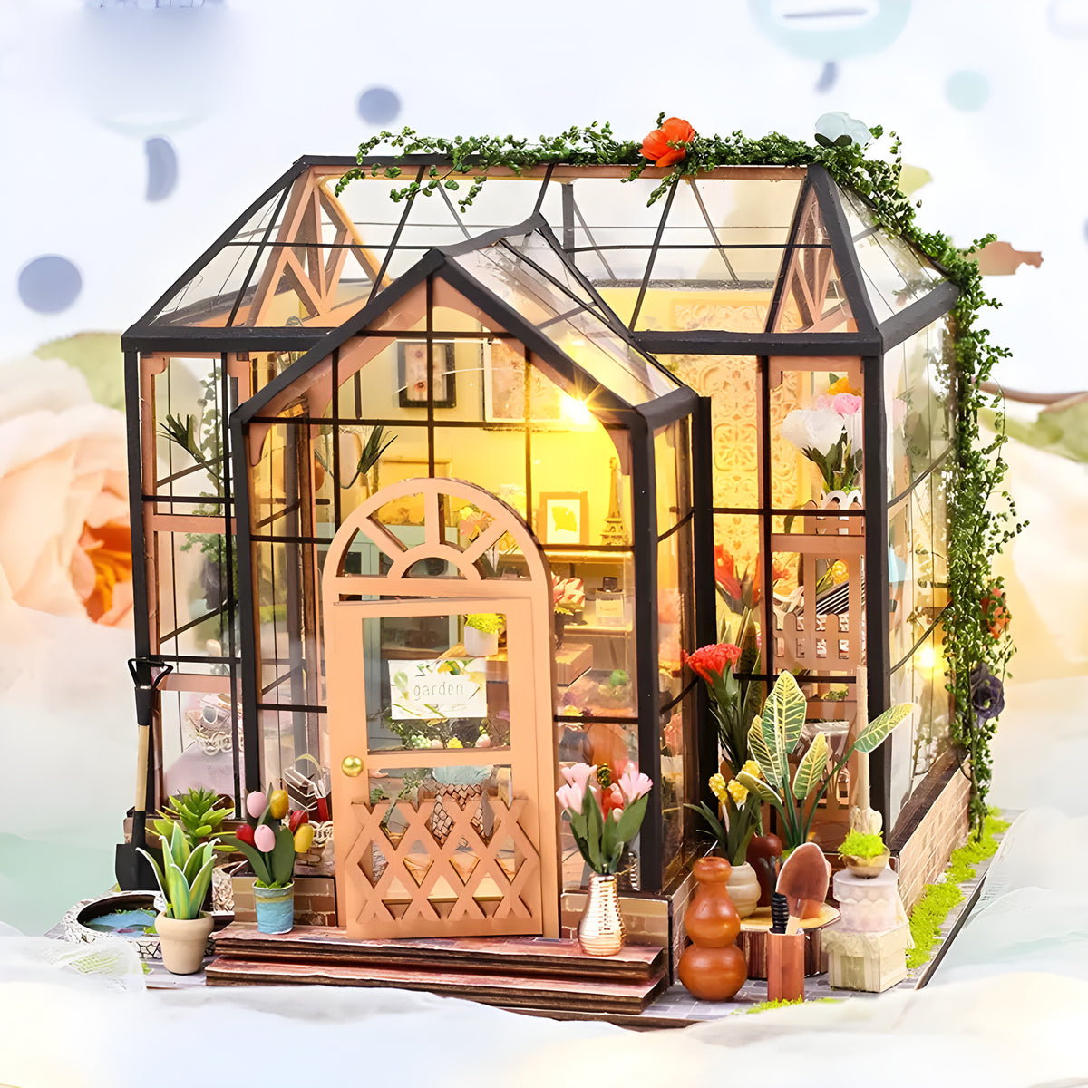 Jenny’s Green House DIY Miniature House Kit