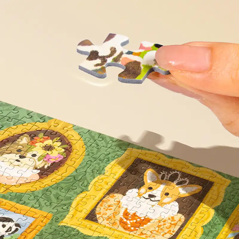 Doggie Art Gallery 1000-Piece Jigsaw Puzzle