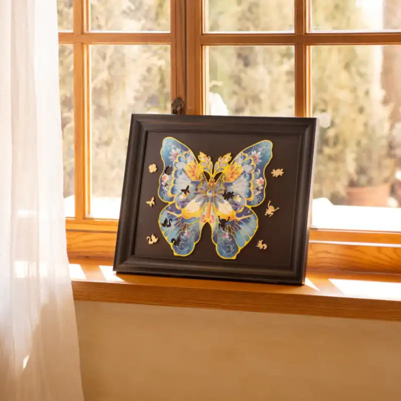 Butterfly Flight 200-Piece Jigsaw Puzzle