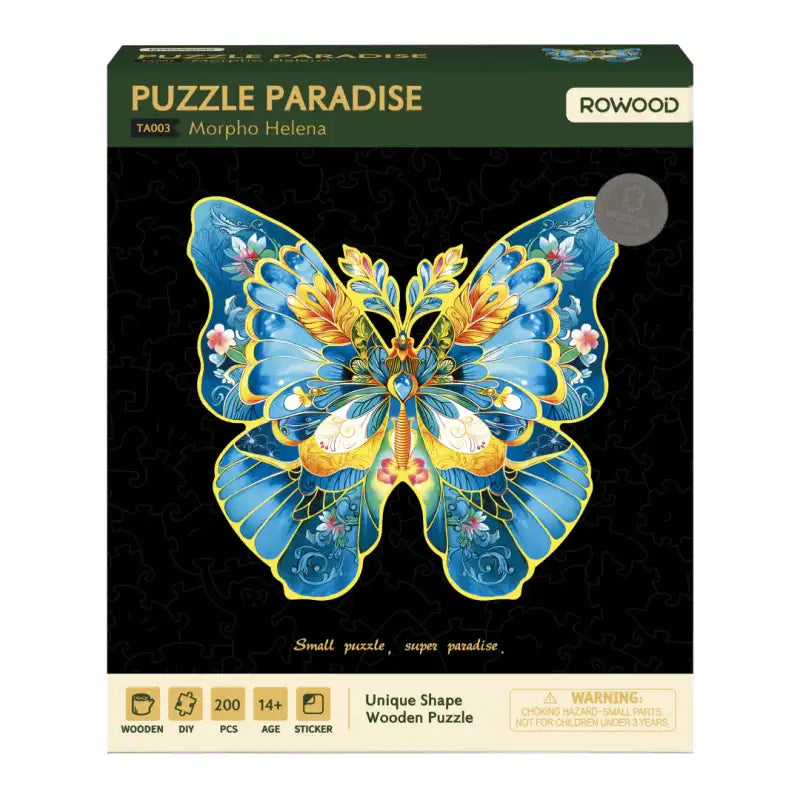 Butterfly Flight 200-Piece Jigsaw Puzzle