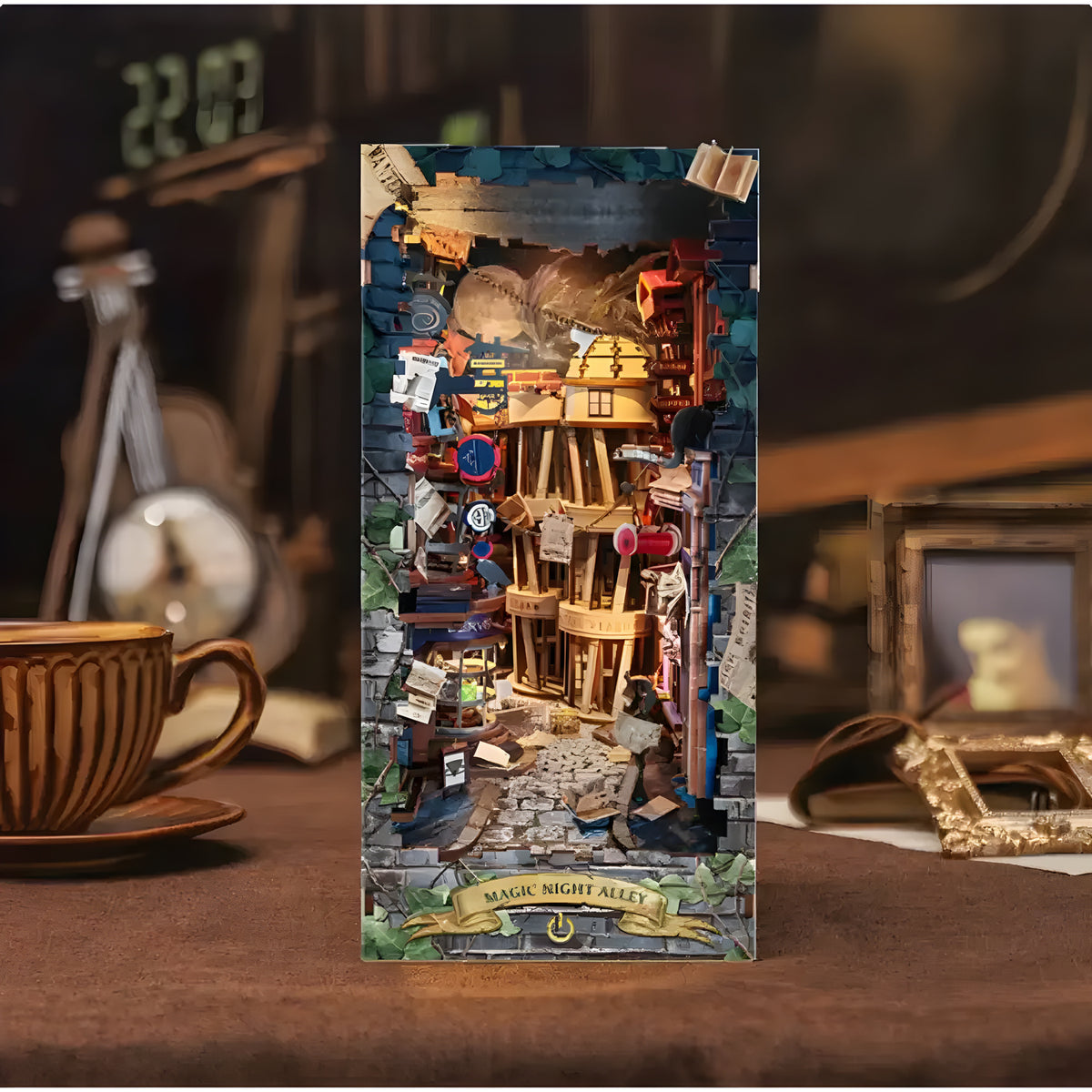 Magic Night Alley Book Nook Kit