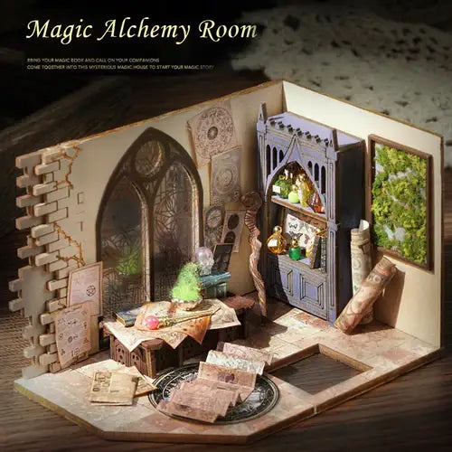 Magical Cathedral Miniature House Kit