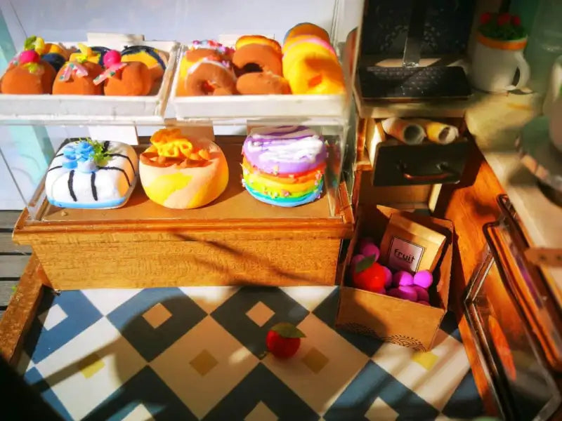Miss Dessert Shop DIY Miniature House Kit