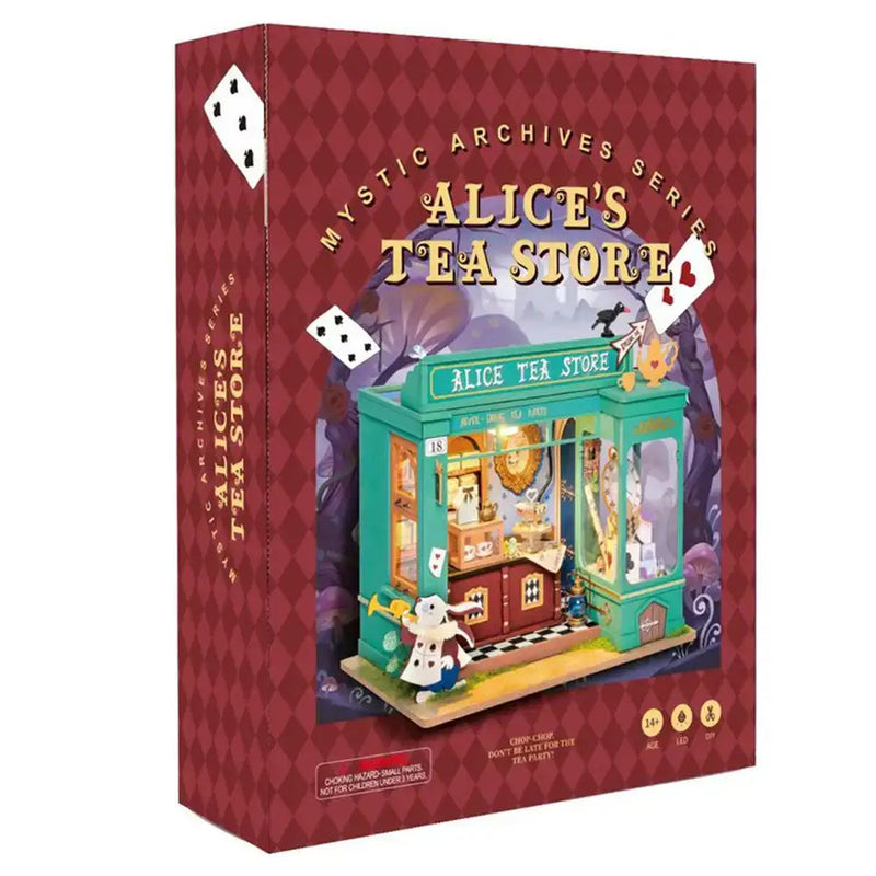 Alice's Tea Store DIY Miniature House Kit