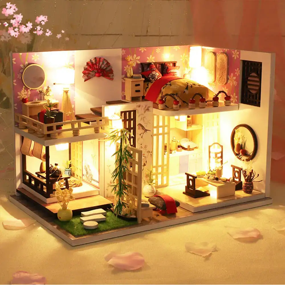 Bamboo Cottage DIY Miniature House Kit