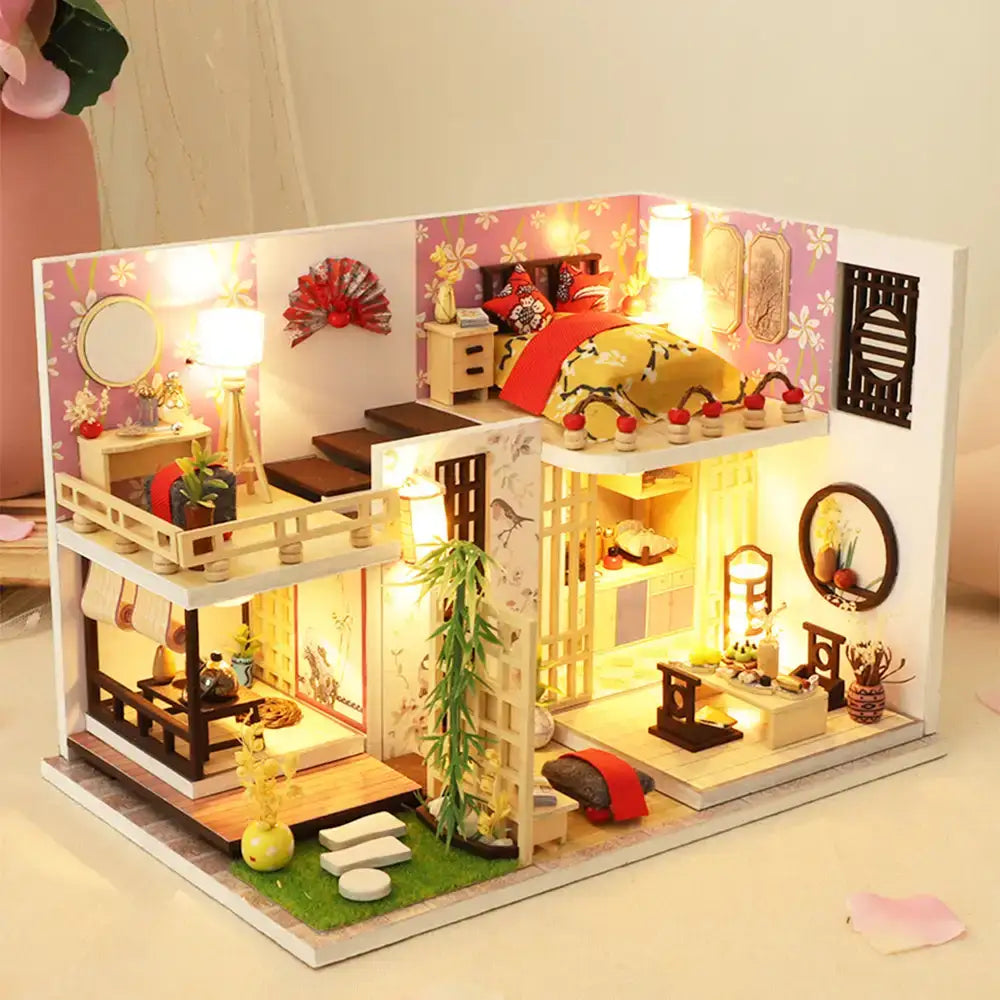 Bamboo Cottage DIY Miniature House Kit