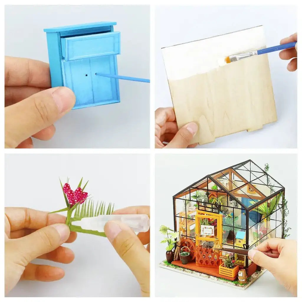 Cathy’s Greenhouse DIY Miniature House Kit