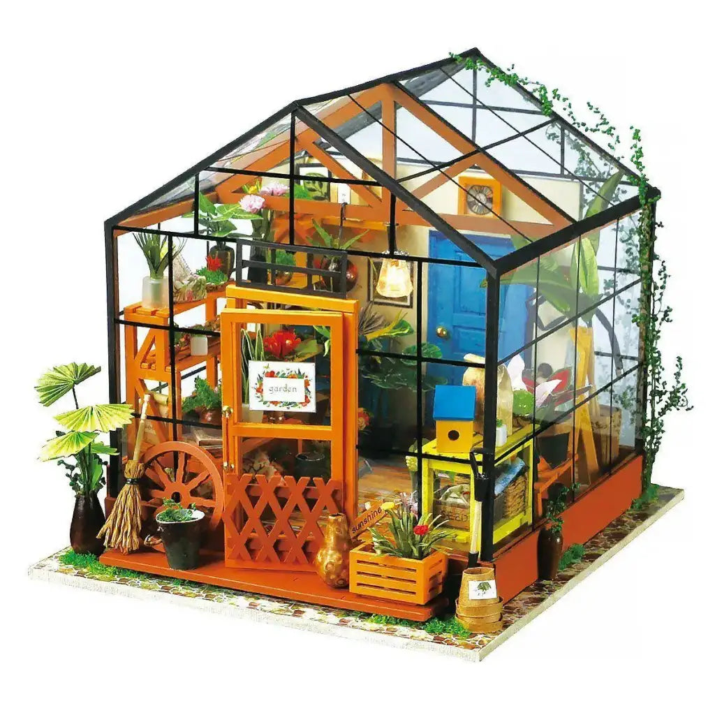 Cathy’s Greenhouse DIY Miniature House Kit