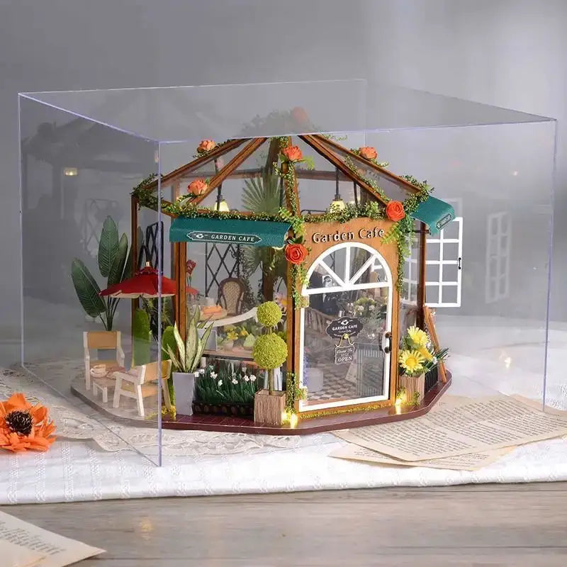 Garden Café DIY Miniature House Kit