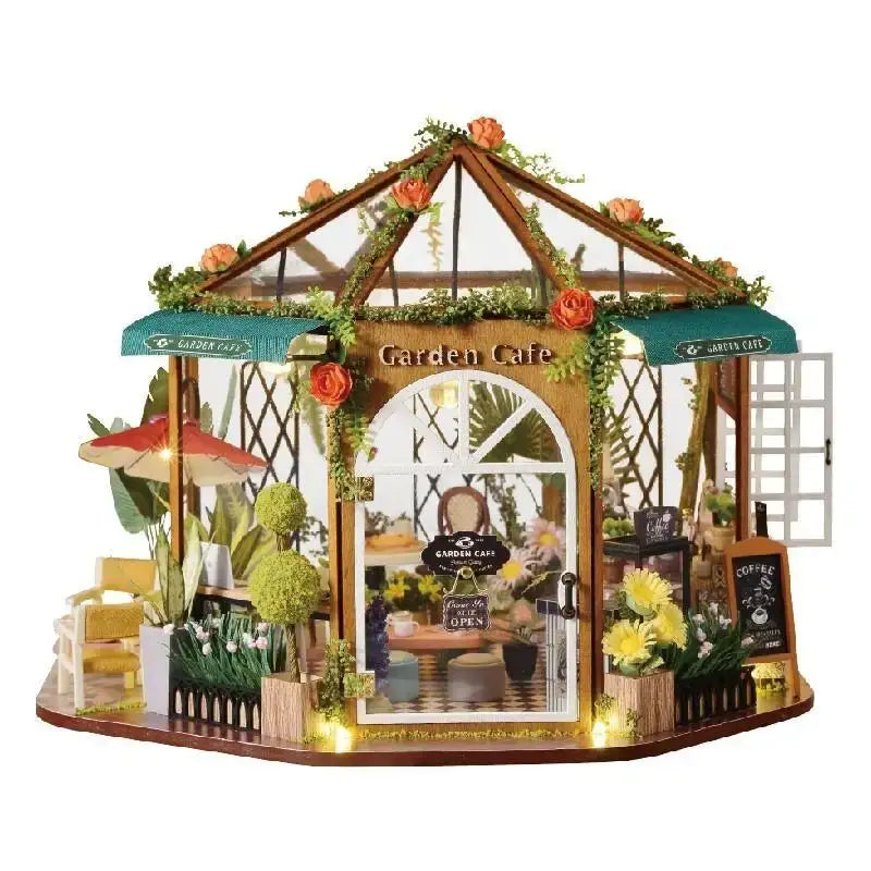 Garden Café DIY Miniature House Kit