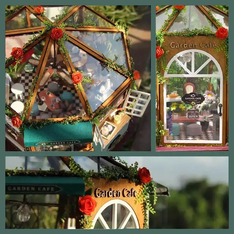 Garden Café DIY Miniature House Kit