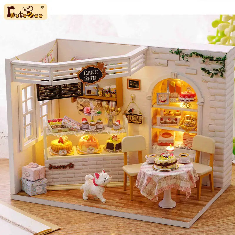 Cake House DIY Miniature House Kit