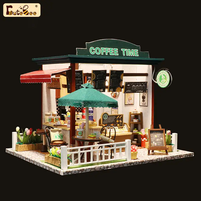 Coffee Break DIY Miniature House Kit