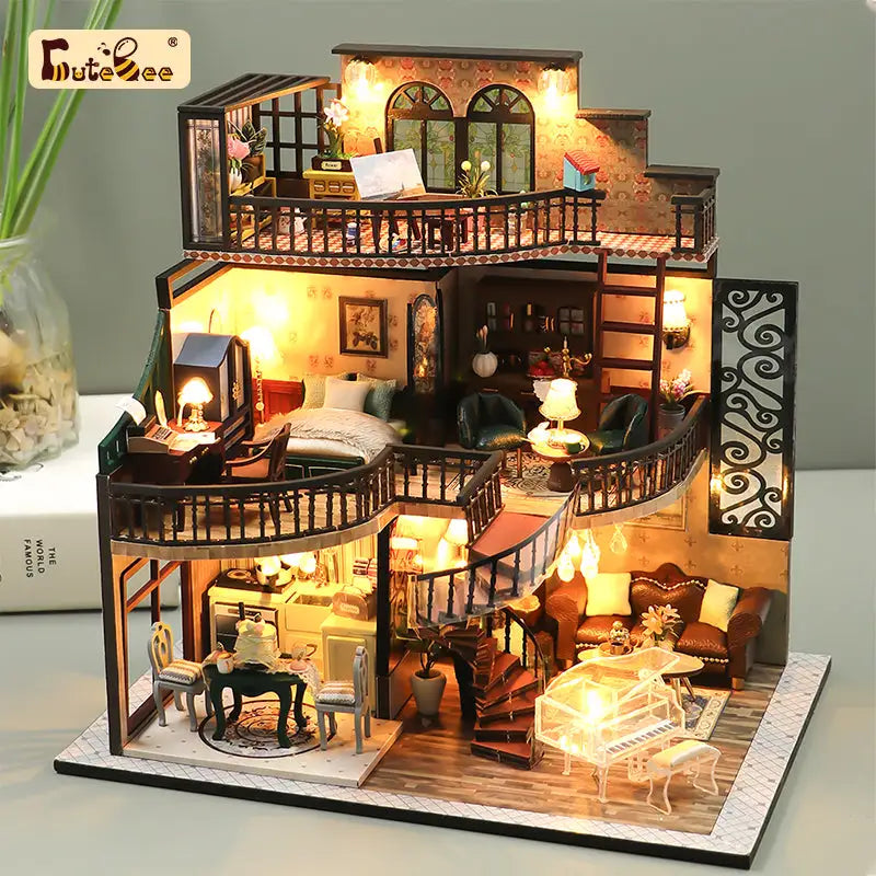 Cottage DIY Miniature House Kit