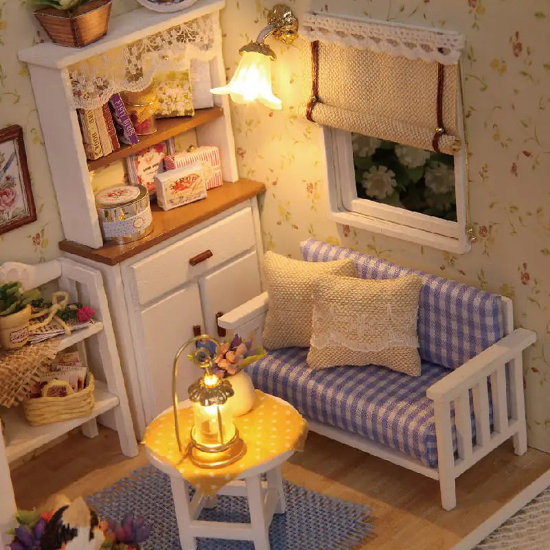 Garden Lounge DIY Miniature House Kit