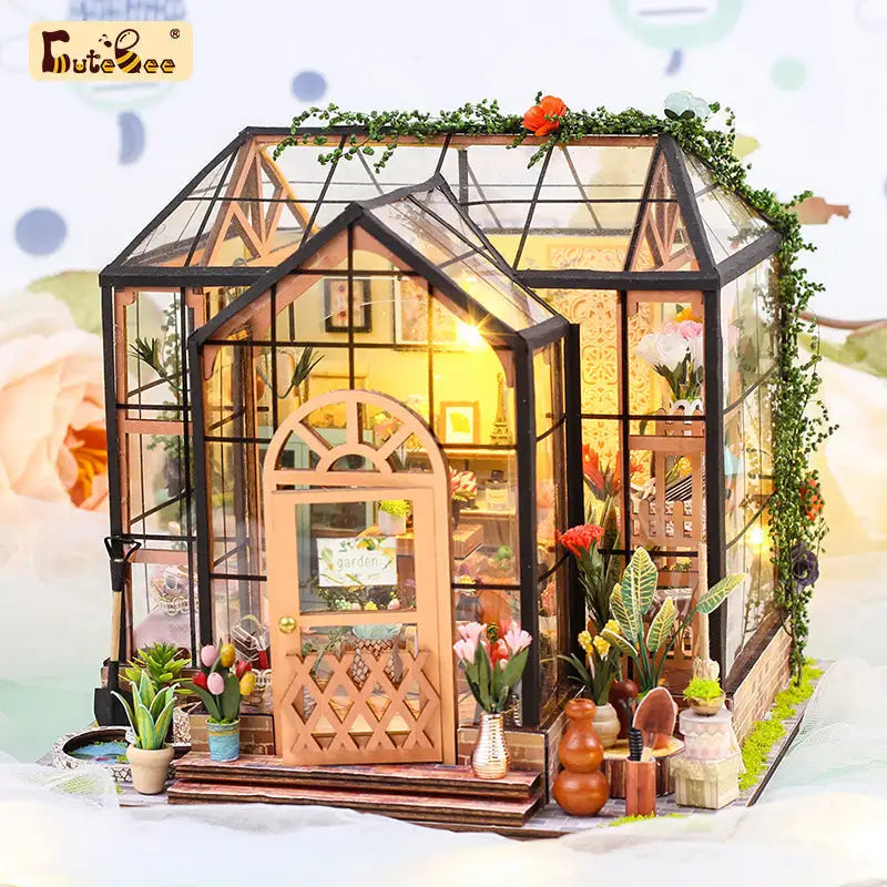 Jenny’s Green House DIY Miniature House Kit