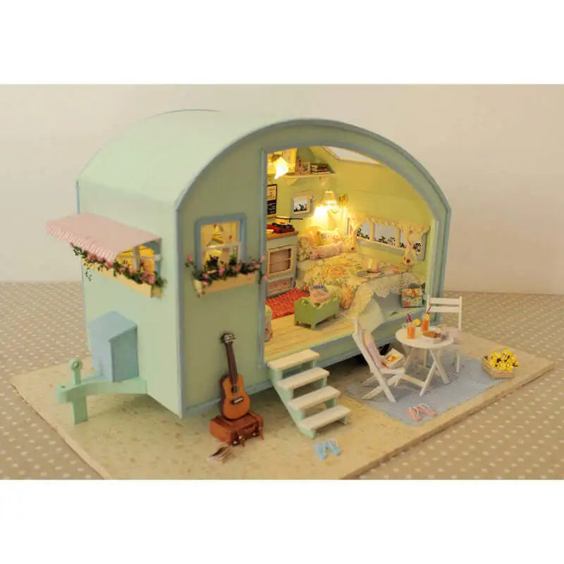 Time Travel DIY Miniature House Kit