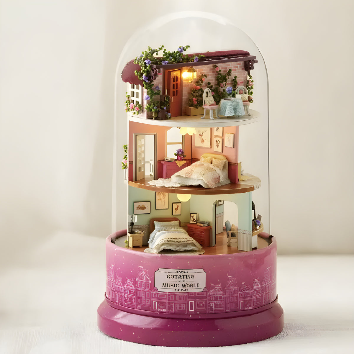 ’Meet at the Corner’ Miniature Dollhouse Kit