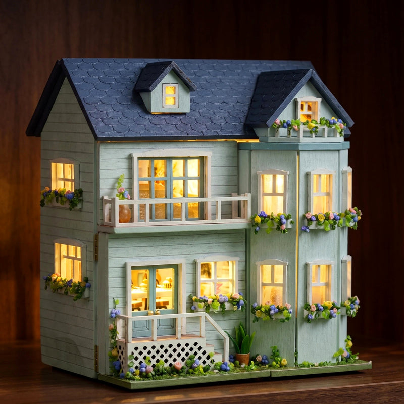 Mint Villa DIY Miniature House Kit