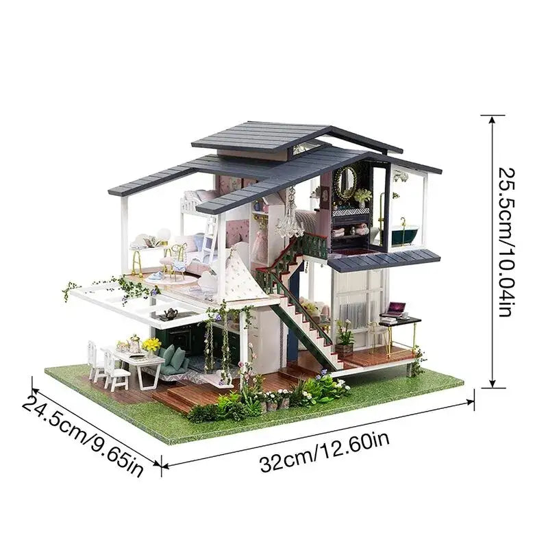 Monet’s Garden DIY Miniature House Kit