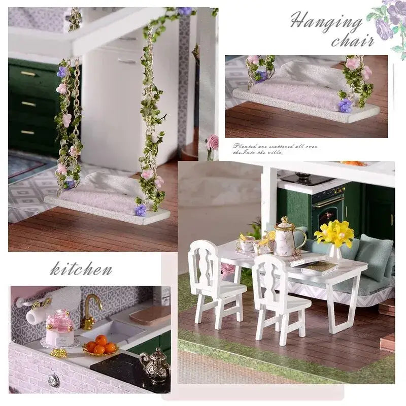 Monet’s Garden DIY Miniature House Kit