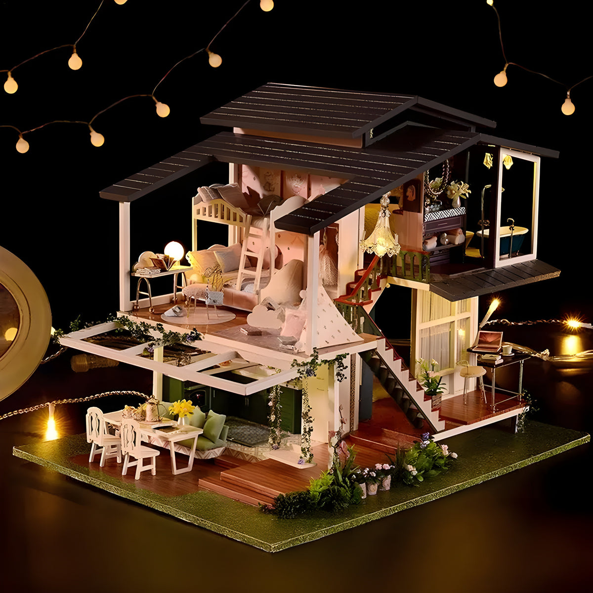 Monet’s Garden DIY Miniature House Kit