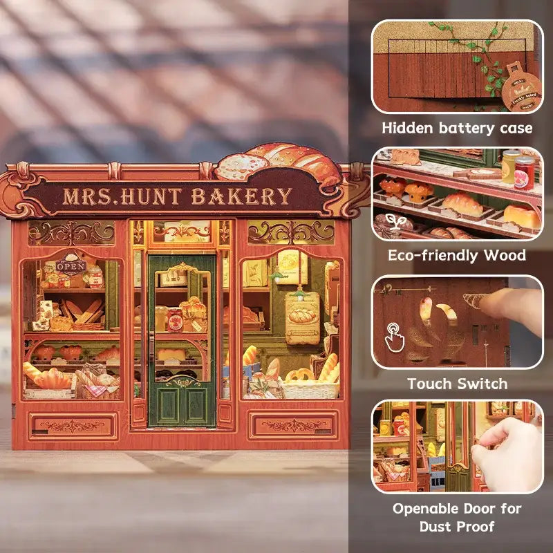 Mrs. Hunt Bakery DIY Book Nook Kit
