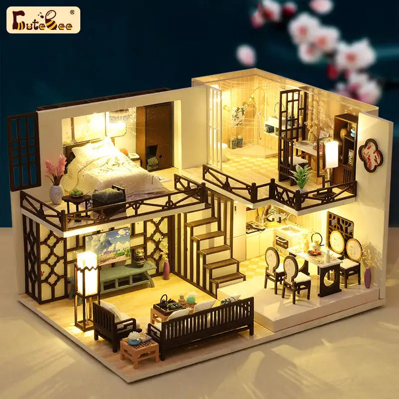 ’New Chinese Style’ Miniature Dollhouse Kit