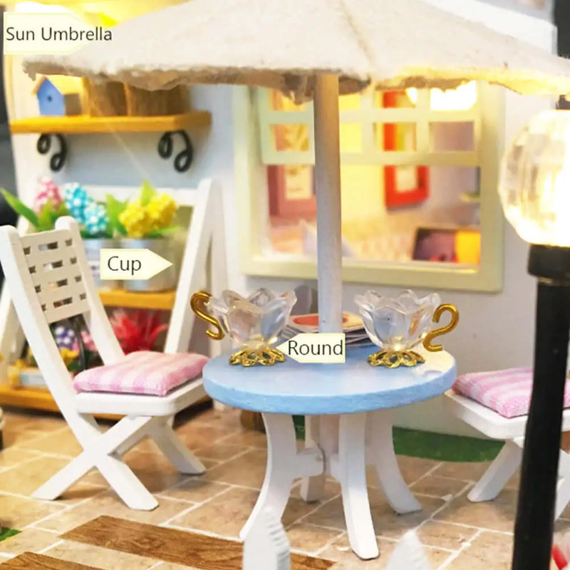 Pink Loft DIY Miniature House Kit