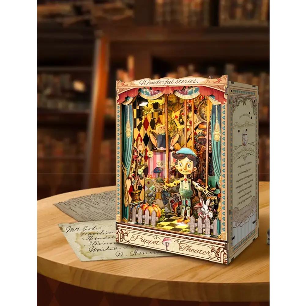 Puppet Theater DIY Book Nook Kit