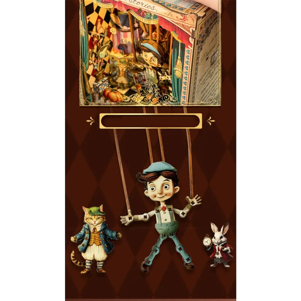 Puppet Theater DIY Book Nook Kit