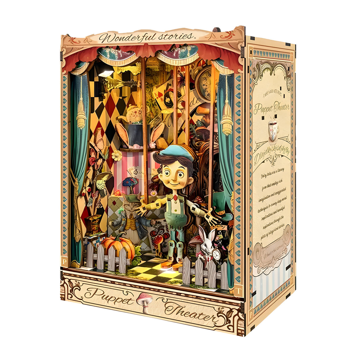 Puppet Theater DIY Book Nook Kit