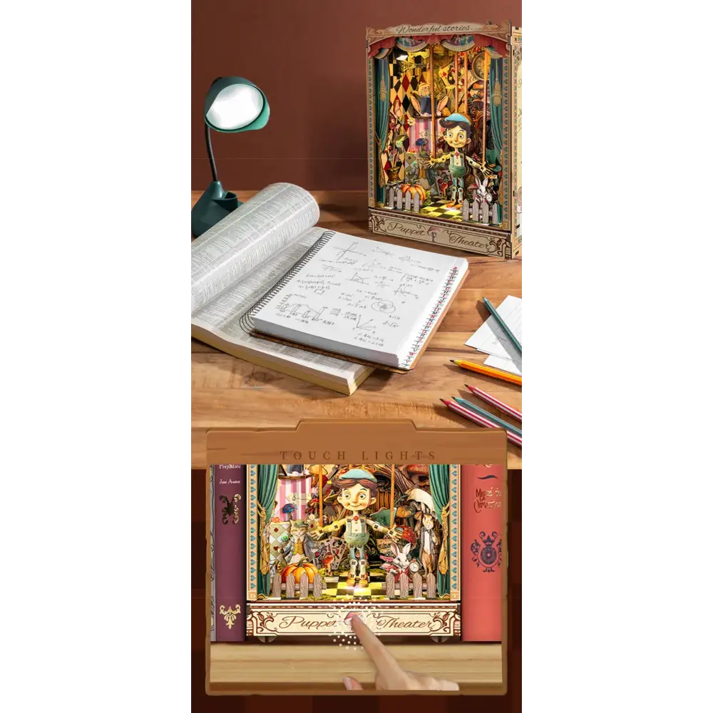 Puppet Theater DIY Book Nook Kit