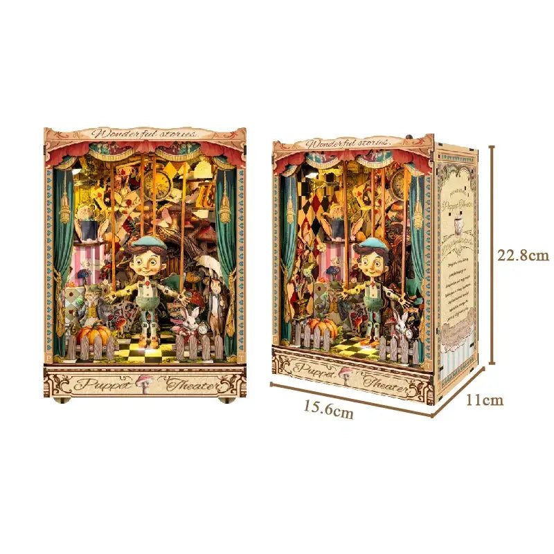 Puppet Theater DIY Book Nook Kit