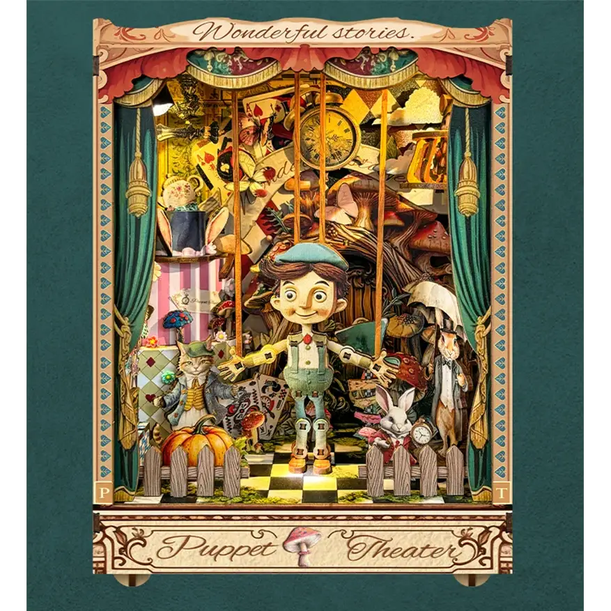 Puppet Theater DIY Book Nook Kit