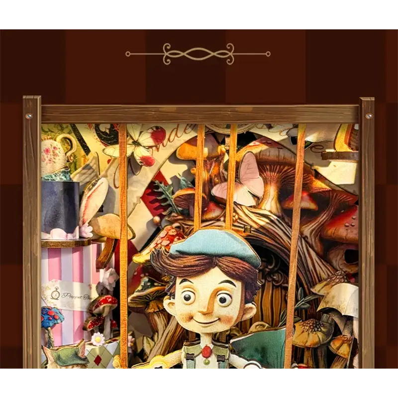 Puppet Theater DIY Book Nook Kit