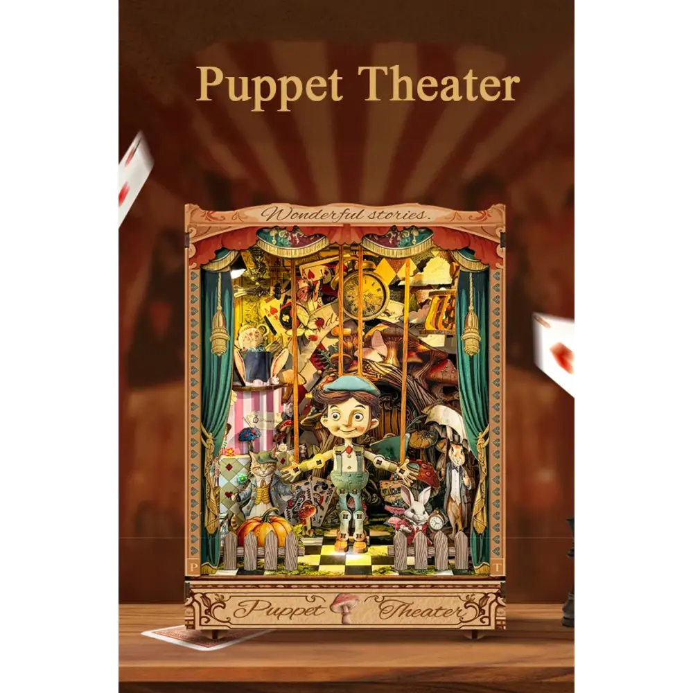 Puppet Theater DIY Book Nook Kit