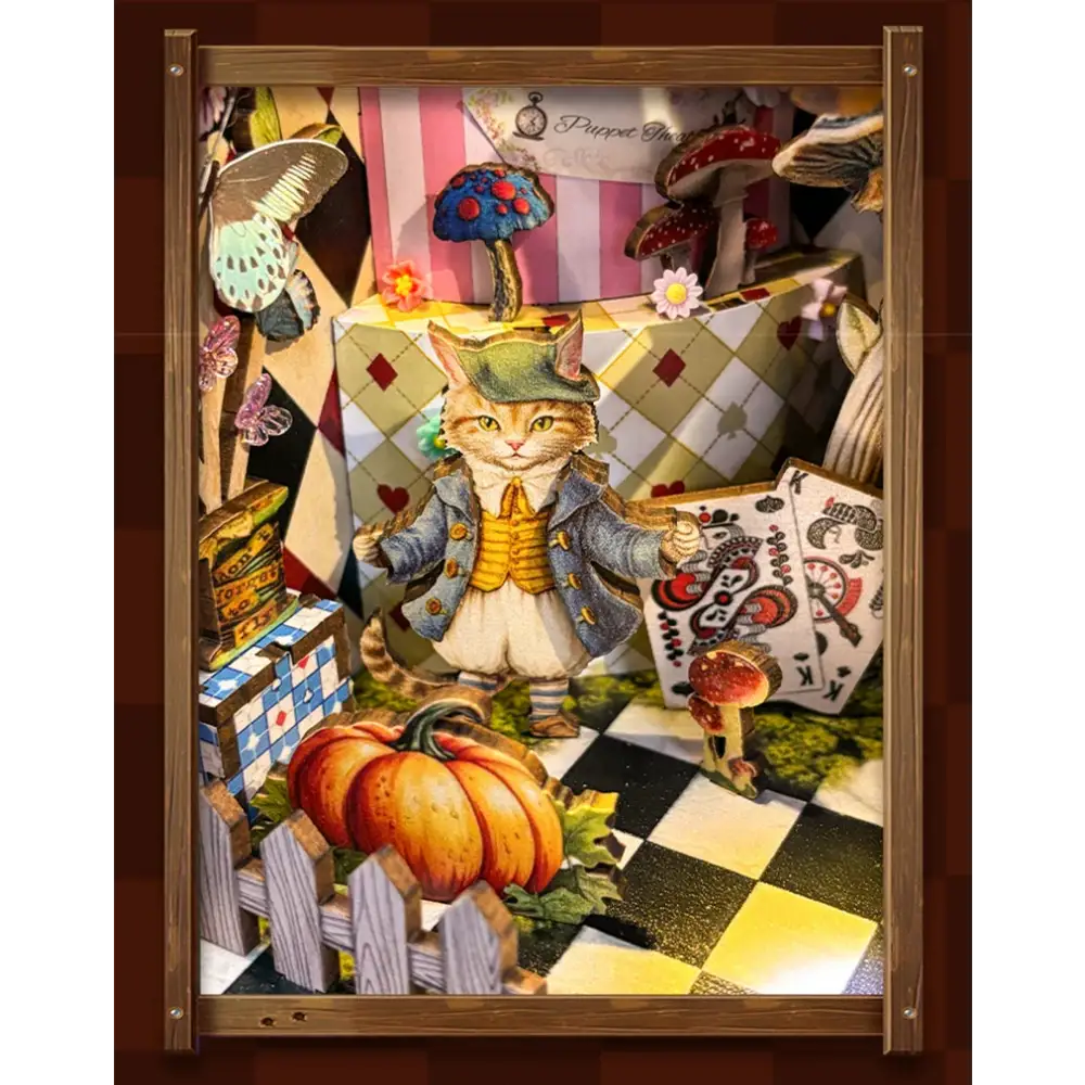 Puppet Theater DIY Book Nook Kit