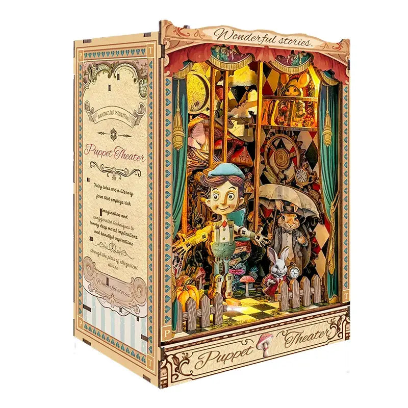 Puppet Theater DIY Book Nook Kit
