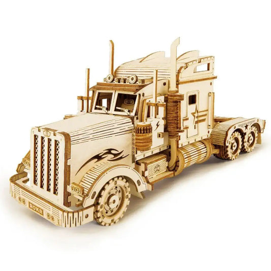 3D Wooden Heavy Truck Puzzle