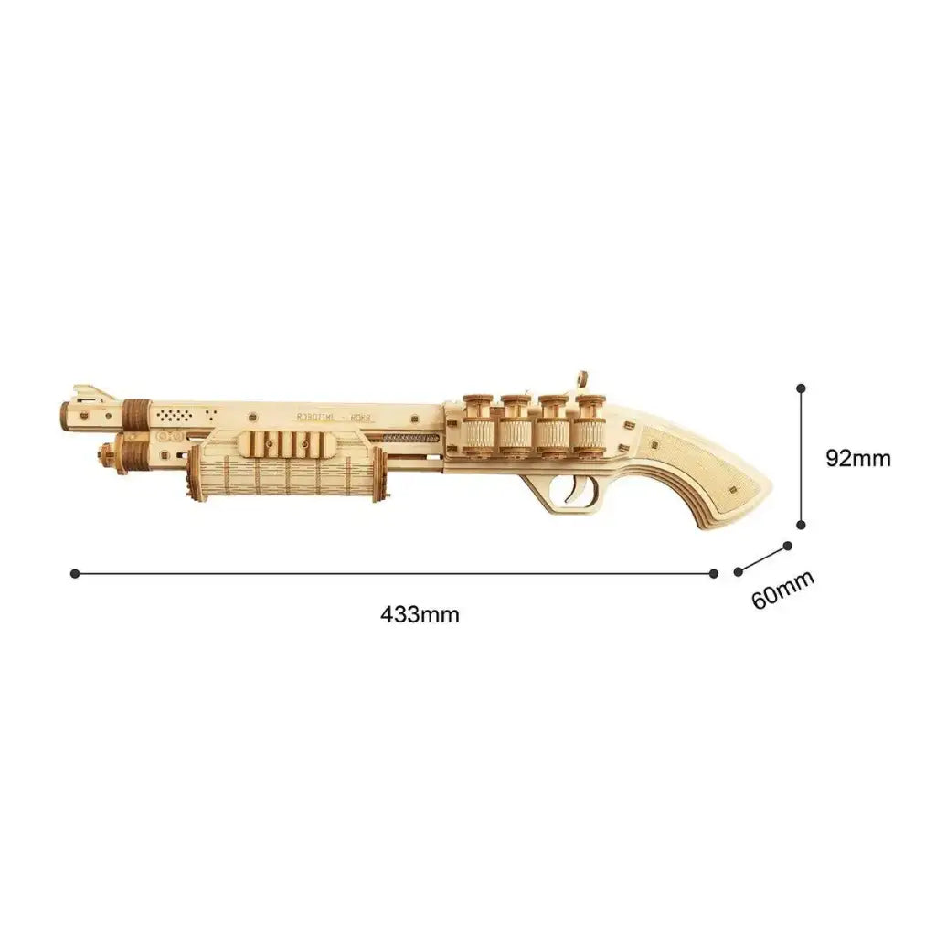 3D Wooden M870 Terminator Puzzle