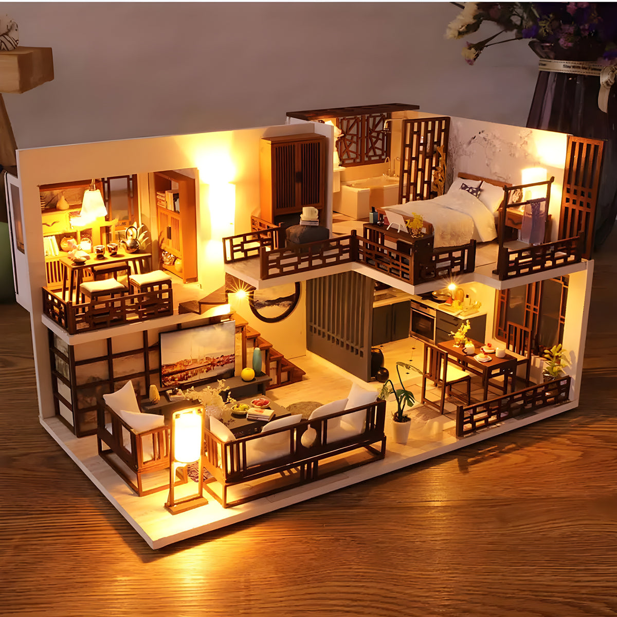 ’Quiet Time’ Miniature Dollhouse Kit