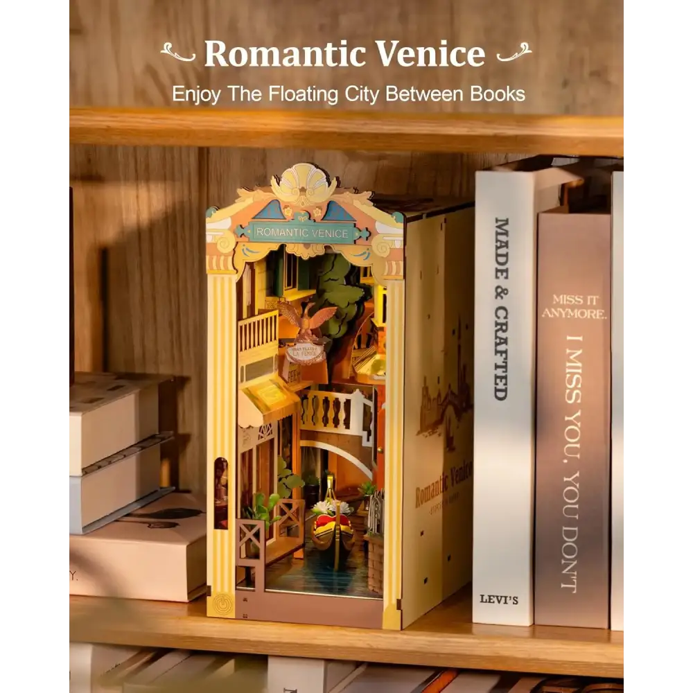 Romantic Venice DIY Book Nook Kit