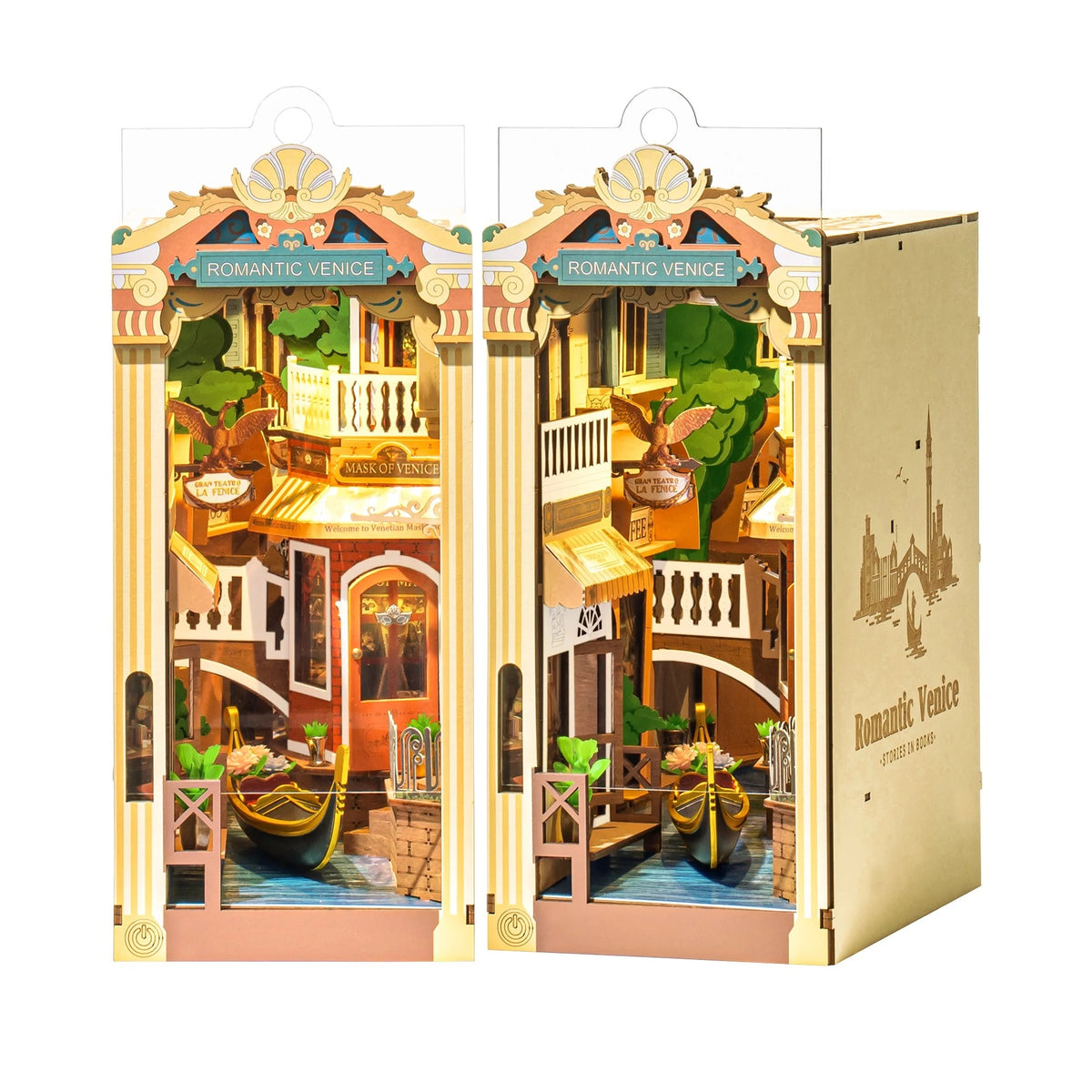 Romantic Venice DIY Book Nook Kit