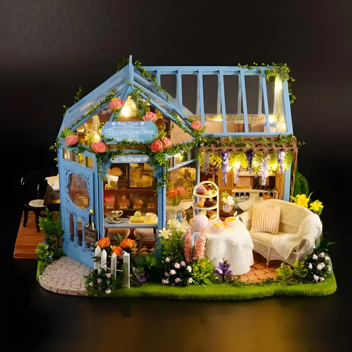 Rose’s Tea Room Miniature House Kit