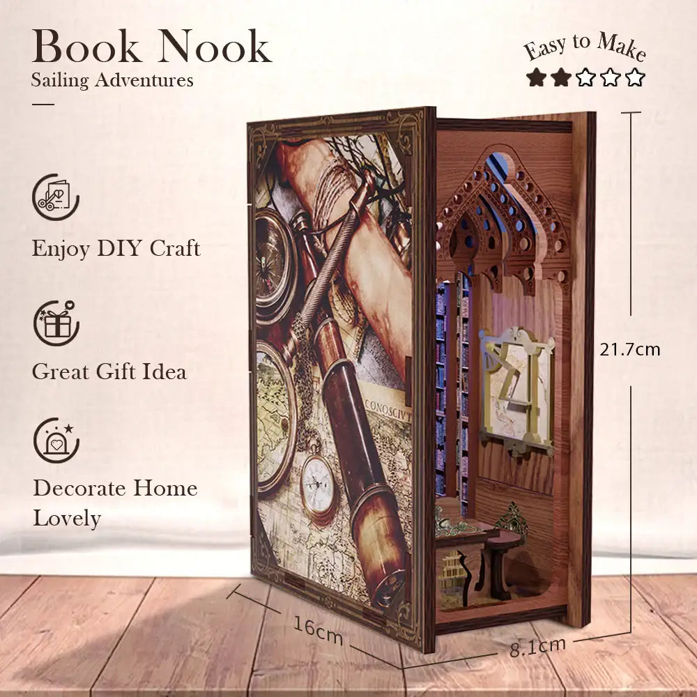 Sailing Adventure Book Nook Kit