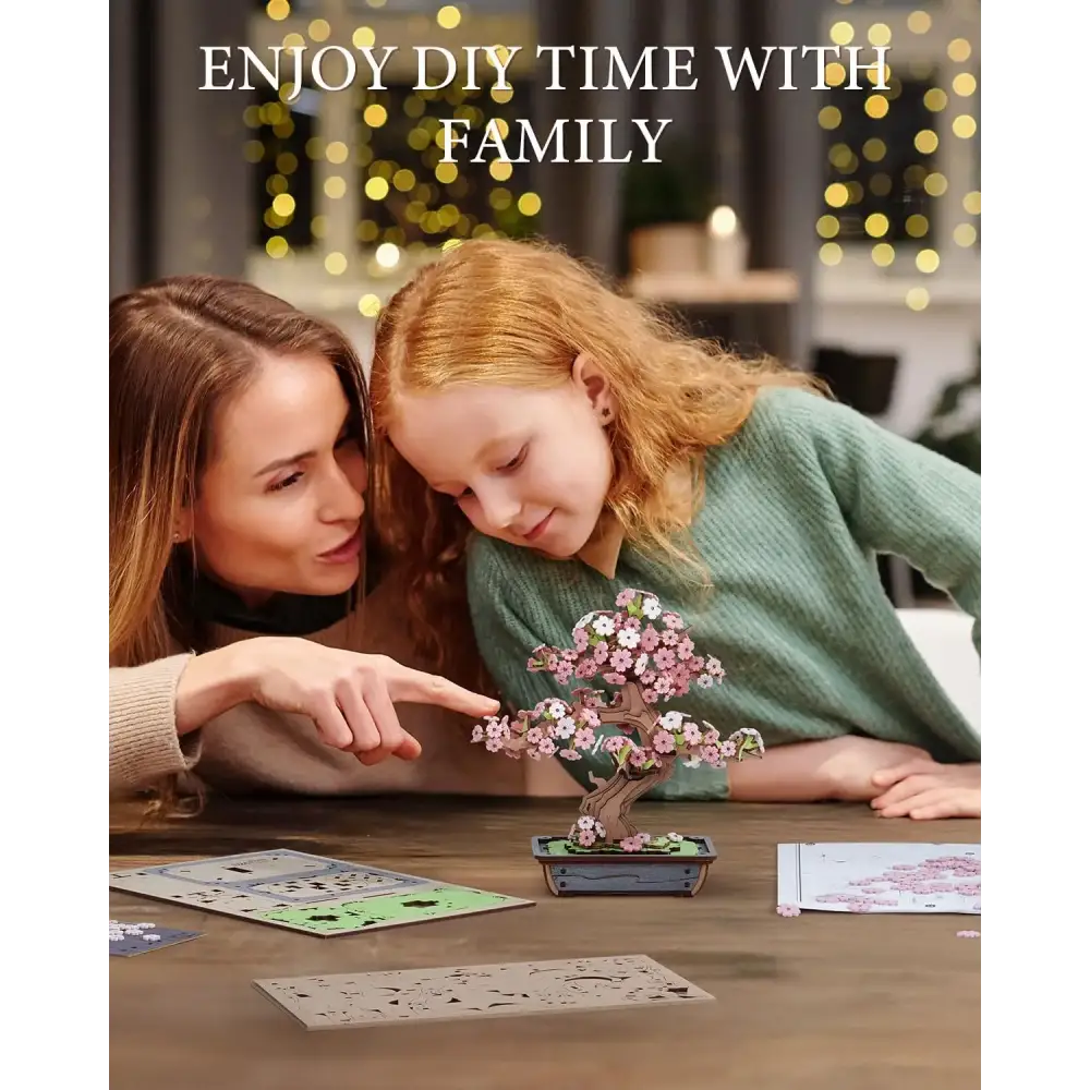 Sakura Bonsai 3D Wooden Puzzle
