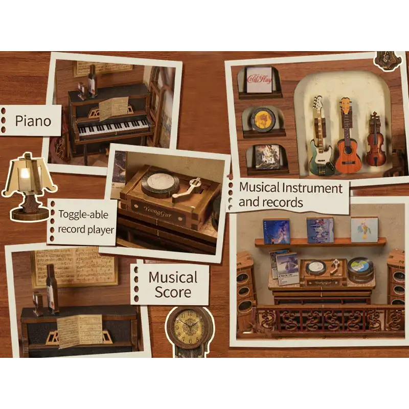 The Secret Rhythm Book Nook Kit