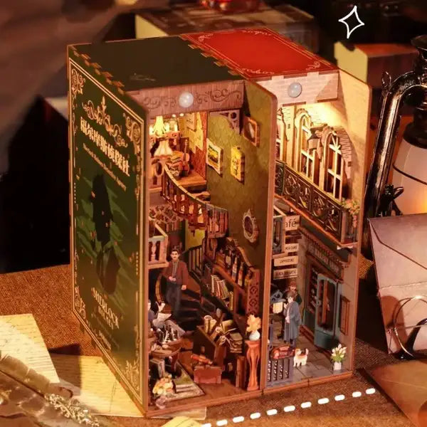 Sherlock Holmes Detective Agency Book Nook Kit