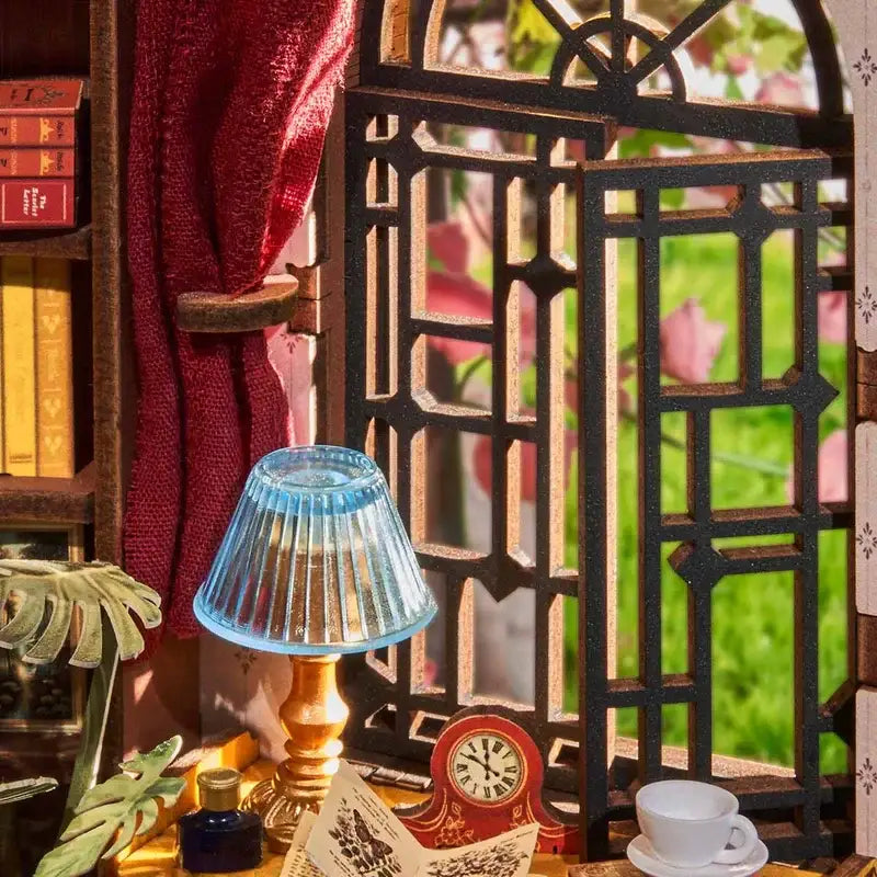 Silent Corner Study DIY Book Nook Kit